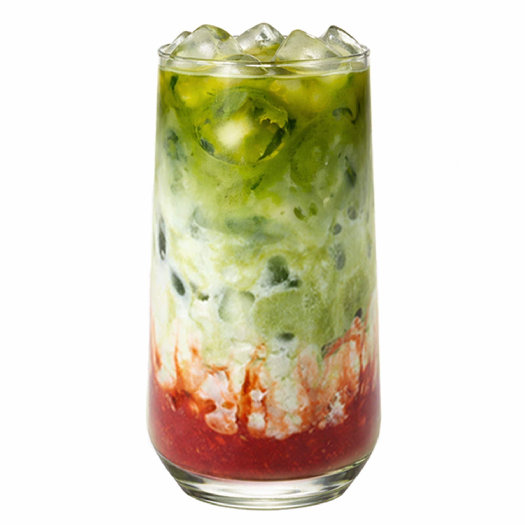 Iced Strawberry Matcha